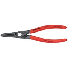  Präzisions-Sicherungsringzangen für Innenringe in Bohrungen KNIPEX 48 11 J2 Präzisions-Sicherungsringzange für Innenringe in Bohrungen mit rutschhemmendem Kunststoff überzogen grau atramentiert 180 mm 12381131
