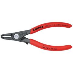  Präzisions-Sicherungsringzangen für Innenringe in Bohrungen KNIPEX 48 41 J11 Präzisions-Sicherungsringzange für Innenringe in Bohrungen mit rutschhemmendem Kunststoff überzogen grau atramentiert 130 mm 12381120