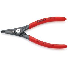  Präzisions-Sicherungsringzangen für Außenringe auf Wellen KNIPEX 49 11 A0 Präzisions-Sicherungsringzange für Außenringe auf Wellen mit rutschhemmendem Kunststoff überzogen grau atramentiert 140 mm 12381138