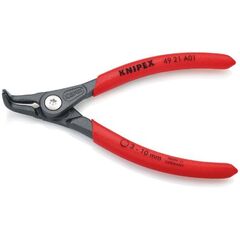  Präzisions-Sicherungsringzangen für Außenringe auf Wellen KNIPEX 49 21 A01 Präzisions-Sicherungsringzange für Außenringe auf Wellen mit rutschhemmendem Kunststoff überzogen grau atramentiert 130 mm 12381133