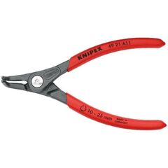  Präzisions-Sicherungsringzangen für Außenringe auf Wellen KNIPEX 49 21 A11 Präzisions-Sicherungsringzange für Außenringe auf Wellen mit rutschhemmendem Kunststoff überzogen grau atramentiert 130 mm 12381149