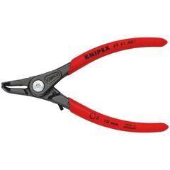  Präzisions-Sicherungsringzangen für Außenringe auf Wellen KNIPEX 49 41 A01 Präzisions-Sicherungsringzange für Außenringe auf Wellen mit rutschhemmendem Kunststoff überzogen grau atramentiert 130 mm 12381137