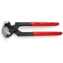  Hammerzange KNIPEX 51 01 210 Hammerzange mit Kunststoff überzogen schwarz atramentiert 210 mm 12381501