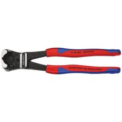  Bolzen-Vornschneider hochübersetzt KNIPEX 61 02 200 Bolzen-Vornschneider hochübersetzt mit Kunststoff überzogen schwarz atramentiert 200 mm 12380492