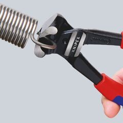  Bolzen-Vornschneider hochübersetzt KNIPEX 61 02 200 Bolzen-Vornschneider hochübersetzt mit Kunststoff überzogen schwarz atramentiert 200 mm 12380492