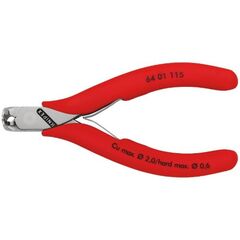  Elektronik-Vornschneider KNIPEX 64 01 115 Elektronik-Vornschneider mit rutschhemmendem Kunststoff überzogen 115 mm 12380504