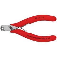 Elektronik-Vornschneider KNIPEX 64 11 115 Elektronik-Vornschneider mit Kunststoff überzogen 115 mm 12380505