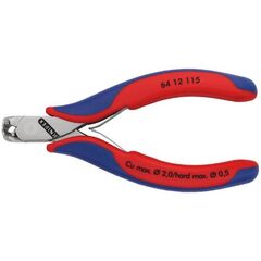 Elektronik-Vornschneider KNIPEX 64 12 115 Elektronik-Vornschneider mit Mehrkomponenten-Hüllen 115 mm 12380499