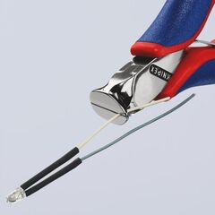  Elektronik-Vornschneider KNIPEX 64 32 120 Elektronik-Vornschneider mit Mehrkomponenten-Hüllen 120 mm 12380495