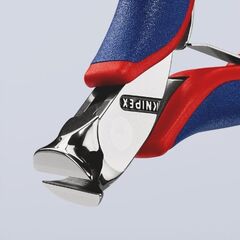  Elektronik-Vornschneider KNIPEX 64 32 120 Elektronik-Vornschneider mit Mehrkomponenten-Hüllen 120 mm 12380495