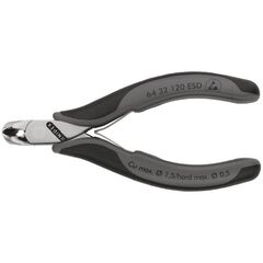  Elektronik-Vornschneider ESD KNIPEX 64 32 120 ESD Elektronik-Vornschneider ESD mit Mehrkomponenten-Hüllen 120 mm 12380510