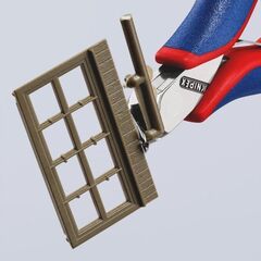  Elektronik-Vornschneider KNIPEX 64 52 115 Elektronik-Vornschneider mit Mehrkomponenten-Hüllen 115 mm 12380501