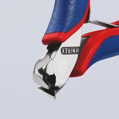  Elektronik-Vornschneider KNIPEX 64 52 115 Elektronik-Vornschneider mit Mehrkomponenten-Hüllen 115 mm 12380501