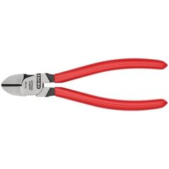 Schneidende Zangen Seitenschneider KNIPEX 70 01 160 Seitenschneider mit Kunststoff überzogen schwarz atramentiert 160 mm 12380302