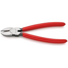  Schneidende Zangen Seitenschneider KNIPEX 70 01 180 EAN Seitenschneider mit Kunststoff überzogen schwarz atramentiert 180 mm 12380451