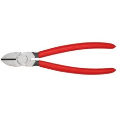  Schneidende Zangen Seitenschneider KNIPEX 70 01 180 EAN Seitenschneider mit Kunststoff überzogen schwarz atramentiert 180 mm 12380451