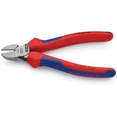  Schneidende Zangen Seitenschneider KNIPEX 70 02 160 Seitenschneider mit Mehrkomponenten-Hüllen schwarz atramentiert 160 mm 12380445