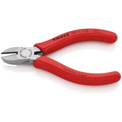  Schneidende Zangen Seitenschneider KNIPEX 70 11 110 Seitenschneider mit Kunststoff überzogen schwarz atramentiert 110 mm 12380447