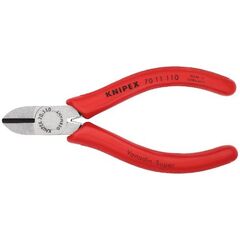  Schneidende Zangen Seitenschneider KNIPEX 70 11 110 Seitenschneider mit Kunststoff überzogen schwarz atramentiert 110 mm 12380447