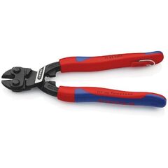  KNIPEX CoBolt® Kompakt-Bolzenschneider KNIPEX 71 02 200 T CoBolt® Kompakt-Bolzenschneider mit schlanken Mehrkomponenten-Hüllen, mit integrierter Befestigungsöse zum Anbringen einer Absturzsicherung schwarz atramentiert 200 mm 12380427