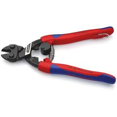  KNIPEX CoBolt® Kompakt-Bolzenschneider KNIPEX 71 32 200 T CoBolt® Kompakt-Bolzenschneider mit schlanken Mehrkomponenten-Hüllen, mit integrierter Befestigungsöse zum Anbringen einer Absturzsicherung schwarz atramentiert 200 mm 12380428