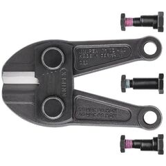  Schneidende Zangen Bolzenschneider KNIPEX 71 79 460 Ersatzmesserkopf für 71 72 460 komplett mit Schrauben 12380422