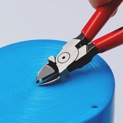  Seitenschneider für Kunststoff KNIPEX 72 01 140 Seitenschneider für Kunststoff mit Kunststoff überzogen 140 mm 12380533