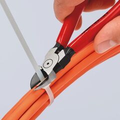  Seitenschneider für Kunststoff KNIPEX 72 01 140 Seitenschneider für Kunststoff mit Kunststoff überzogen 140 mm 12380533