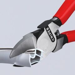  Seitenschneider für Kunststoff KNIPEX 72 11 160 Seitenschneider für Kunststoff mit Kunststoff überzogen 160 mm 12380531