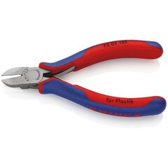  Seitenschneider für Kunststoff KNIPEX 72 02 125 Seitenschneider für Kunststoff mit Mehrkomponenten-Hüllen 125 mm 12380532