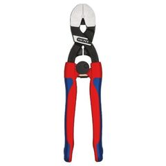  Kraft-Bündigschneider für Weichmetall und Kunststoff KNIPEX 72 62 200 Kraft-Bündigschneider für Weichmetall und Kunststoff mit schlanken Mehrkomponenten-Hüllen schwarz atramentiert 200 mm 12380537