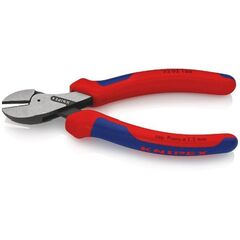  KNIPEX X-Cut® Kompakt-Seitenschneider hochübersetzt KNIPEX 73 02 160 X-Cut® Kompakt-Seitenschneider hochübersetzt mit Mehrkomponenten-Hüllen schwarz atramentiert 160 mm 12380540