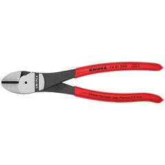  Schneidende Zangen Kraft-Seitenschneider KNIPEX 74 01 200 Kraft-Seitenschneider mit Kunststoff überzogen schwarz atramentiert 200 mm 12380304