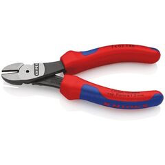  Schneidende Zangen Kraft-Seitenschneider KNIPEX 74 02 140 Kraft-Seitenschneider mit Mehrkomponenten-Hüllen schwarz atramentiert 140 mm 12380489