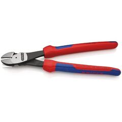  Schneidende Zangen Kraft-Seitenschneider KNIPEX 74 02 250 Kraft-Seitenschneider mit Mehrkomponenten-Hüllen schwarz atramentiert 250 mm 12380466