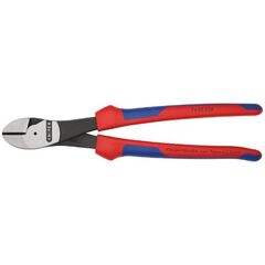  Schneidende Zangen Kraft-Seitenschneider KNIPEX 74 02 250 Kraft-Seitenschneider mit Mehrkomponenten-Hüllen schwarz atramentiert 250 mm 12380466