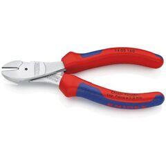  Schneidende Zangen Kraft-Seitenschneider KNIPEX 74 05 160 Kraft-Seitenschneider mit Mehrkomponenten-Hüllen verchromt 160 mm 12380477
