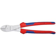  Schneidende Zangen Kraft-Seitenschneider KNIPEX 74 05 250 Kraft-Seitenschneider mit Mehrkomponenten-Hüllen verchromt 250 mm 12380484