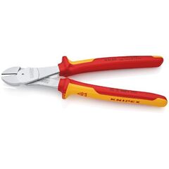  Schneidende Zangen Kraft-Seitenschneider KNIPEX 74 06 250 Kraft-Seitenschneider isoliert mit Mehrkomponenten-Hüllen, VDE-geprüft verchromt 250 mm 12380480