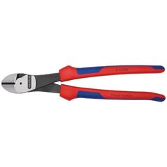  Schneidende Zangen Kraft-Seitenschneider KNIPEX 74 22 250 Kraft-Seitenschneider mit Mehrkomponenten-Hüllen schwarz atramentiert 250 mm 12380487