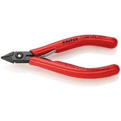  Elektronik-Seitenschneider KNIPEX 75 02 125 Elektronik-Seitenschneider mit Kunststoff-Hüllen brüniert 125 mm 12380546