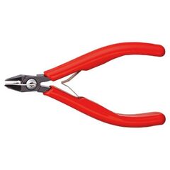  Elektronik-Seitenschneider KNIPEX 75 12 125 Elektronik-Seitenschneider mit Kunststoff-Hüllen brüniert 125 mm 12380545
