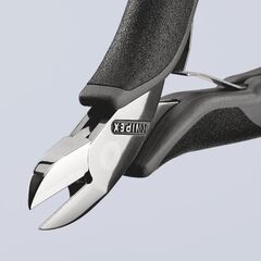  Elektronik-Seitenschneider ESD KNIPEX 77 02 115 ESD Elektronik-Seitenschneider ESD mit Mehrkomponenten-Hüllen 115 mm 12380575