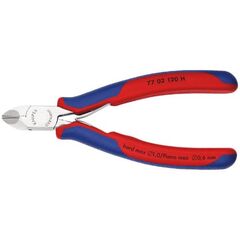  Elektronik-Seitenschneider mit eingesetzter Hartmetallschneide KNIPEX 77 02 120 H Elektronik-Seitenschneider mit eingesetzter Hartmetallschneide mit Mehrkomponenten-Hüllen 120 mm 12380578