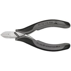  Elektronik-Seitenschneider ESD KNIPEX 77 12 115 ESD Elektronik-Seitenschneider ESD mit Mehrkomponenten-Hüllen 115 mm 12380576