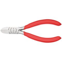  Elektronik-Seitenschneider mit durchgestecktem Gelenk KNIPEX 77 21 130 Elektronik-Seitenschneider mit Kunststoff überzogen 130 mm 12380566