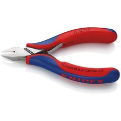  Elektronik-Seitenschneider mit durchgestecktem Gelenk KNIPEX 77 32 115 Elektronik-Seitenschneider mit Mehrkomponenten-Hüllen 115 mm 12380558