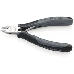  Elektronik-Seitenschneider mit eingesetzter Hartmetallschneide KNIPEX 77 32 120 H ESD Elektronik-Seitenschneider mit eingesetzter Hartmetallschneide ESD mit Mehrkomponenten-Hüllen 120 mm 12380580