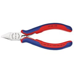  Elektronik-Seitenschneider mit durchgestecktem Gelenk KNIPEX 77 42 130 Elektronik-Seitenschneider mit Mehrkomponenten-Hüllen 130 mm 12380568