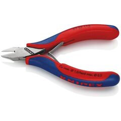  Elektronik-Seitenschneider mit durchgestecktem Gelenk KNIPEX 77 52 115 Elektronik-Seitenschneider mit Mehrkomponenten-Hüllen 115 mm 12380561